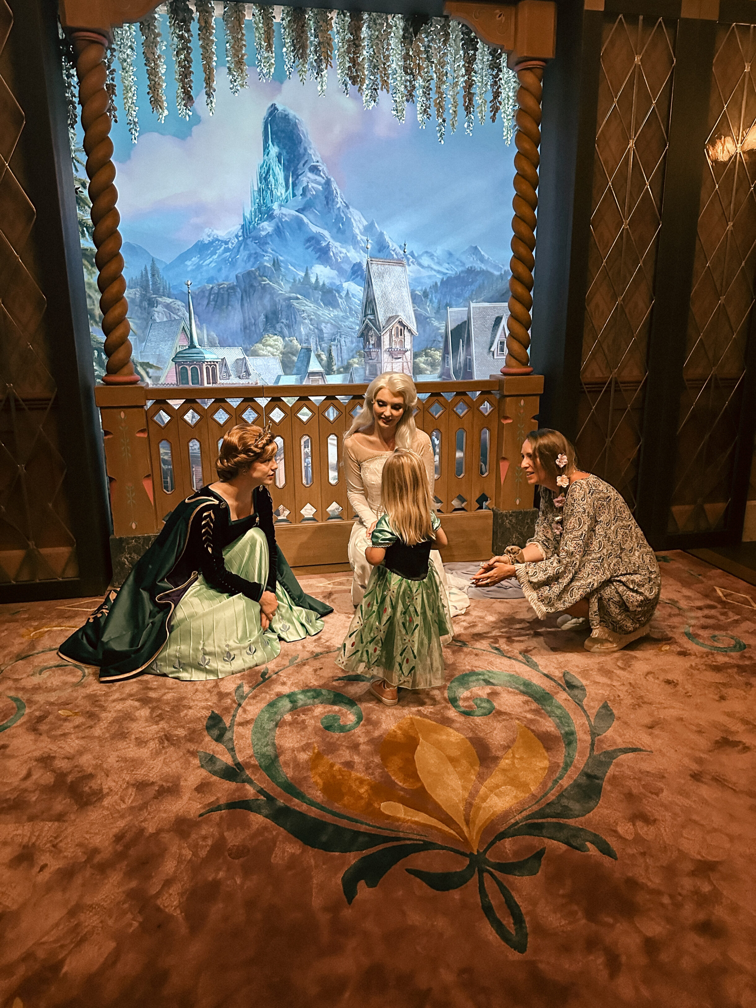 rencontre Elsa et Anna